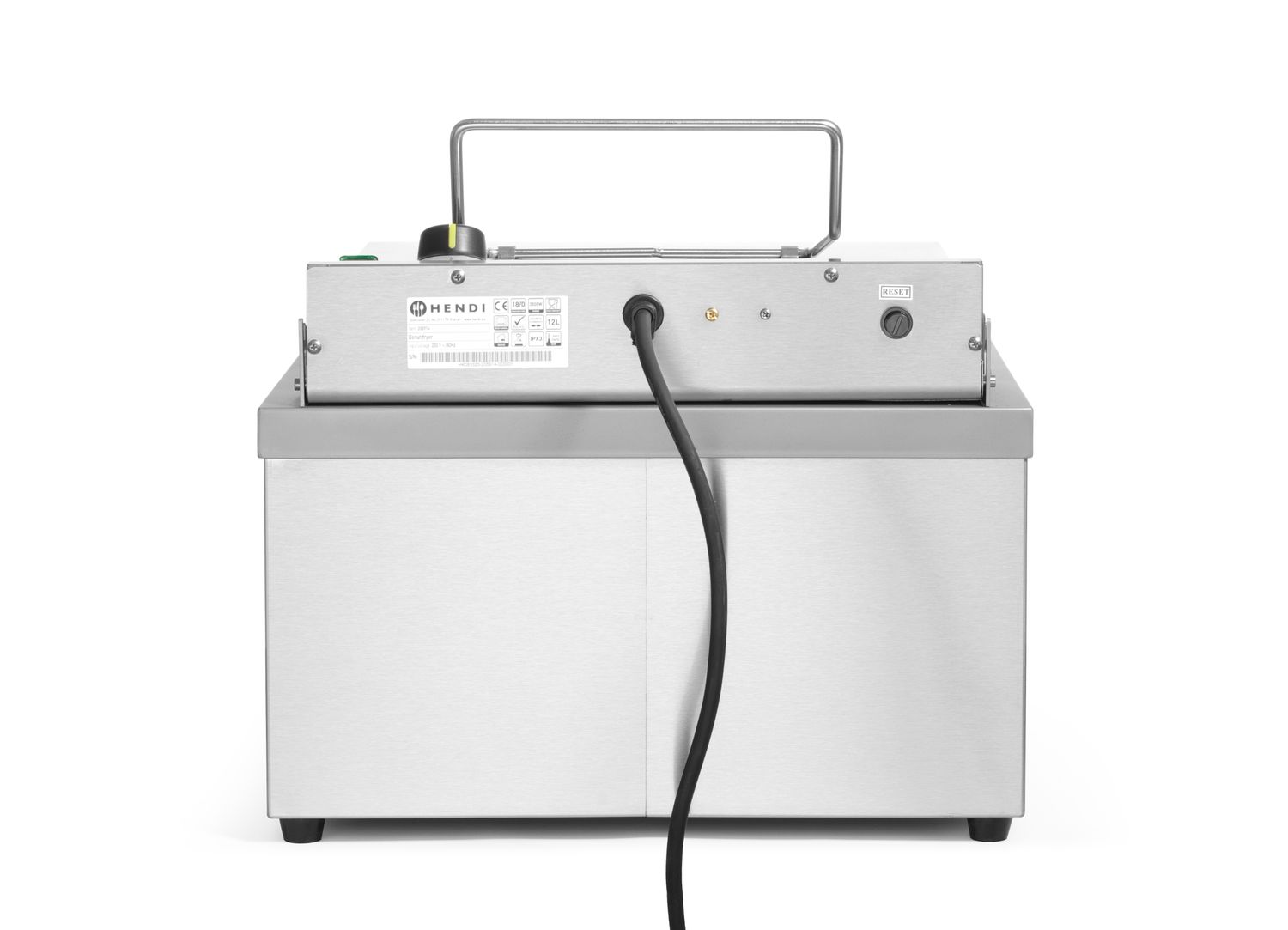 Hlboká fritéza, HENDI, 12L, 230V/3500W, 630x860x(H)438mm 205914