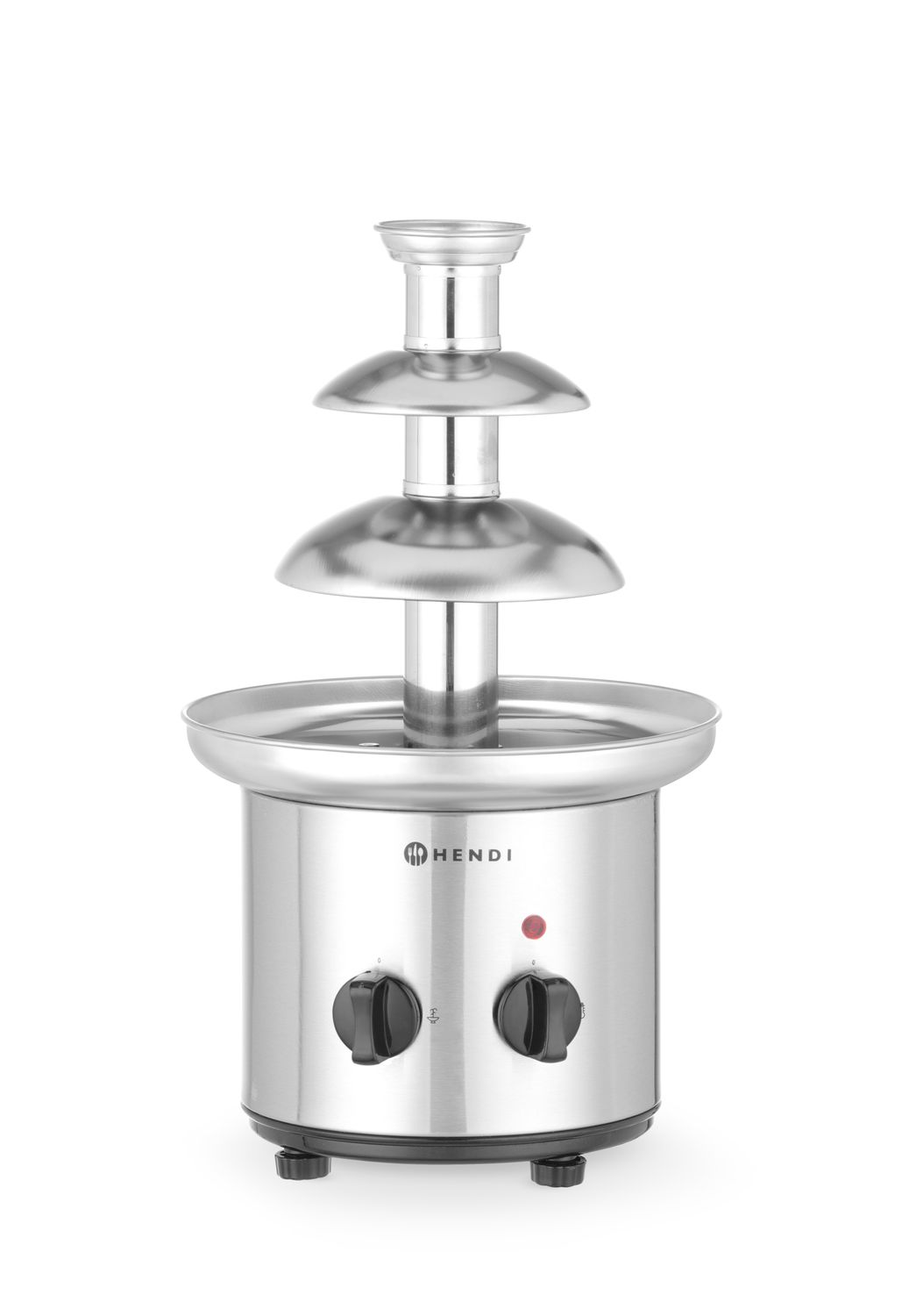 Fontána na čokoládové fondue 3 poschodová, HENDI, 230V/46W, ⌀215x(H)375mm 274101