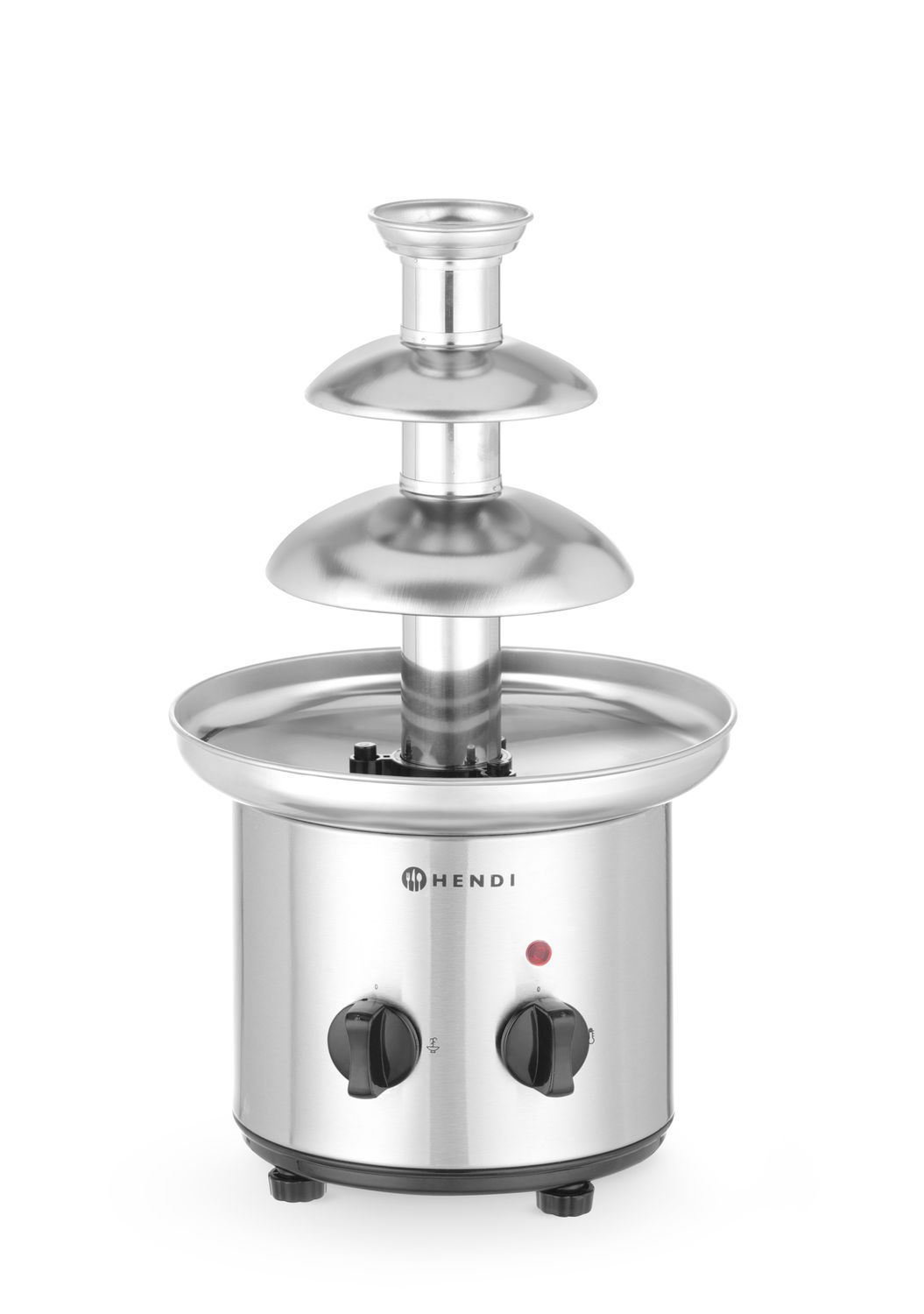 Fontána na čokoládové fondue 3 poschodová, HENDI, 230V/46W, ⌀215x(H)375mm 274101