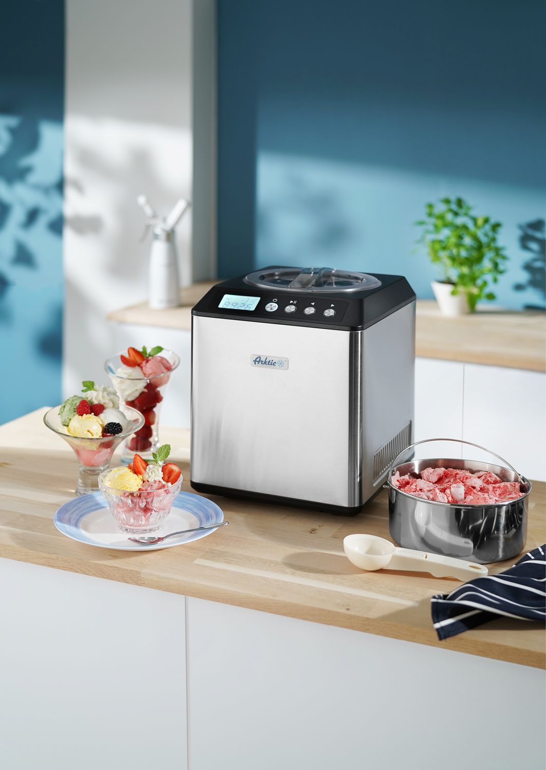 Zariadenie na výrobu zmrzliny, Arktic, 1,2L, 230V/180W, 285x340x(H)357mm 274231