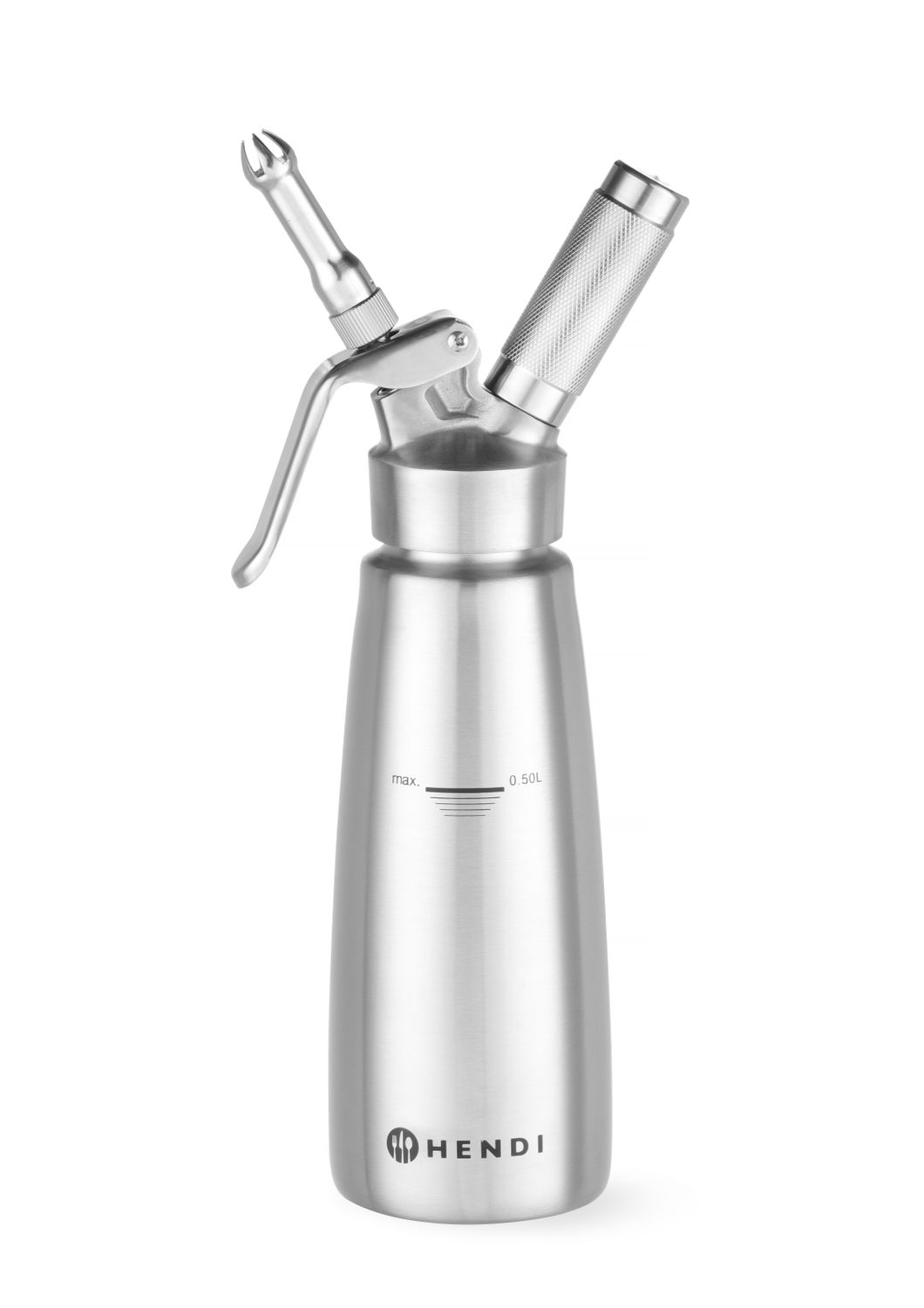 Fľaša na šľahačku , HENDI, Profi Line, 0,5L, ⌀85x(H)235mm ProfiLine 588017