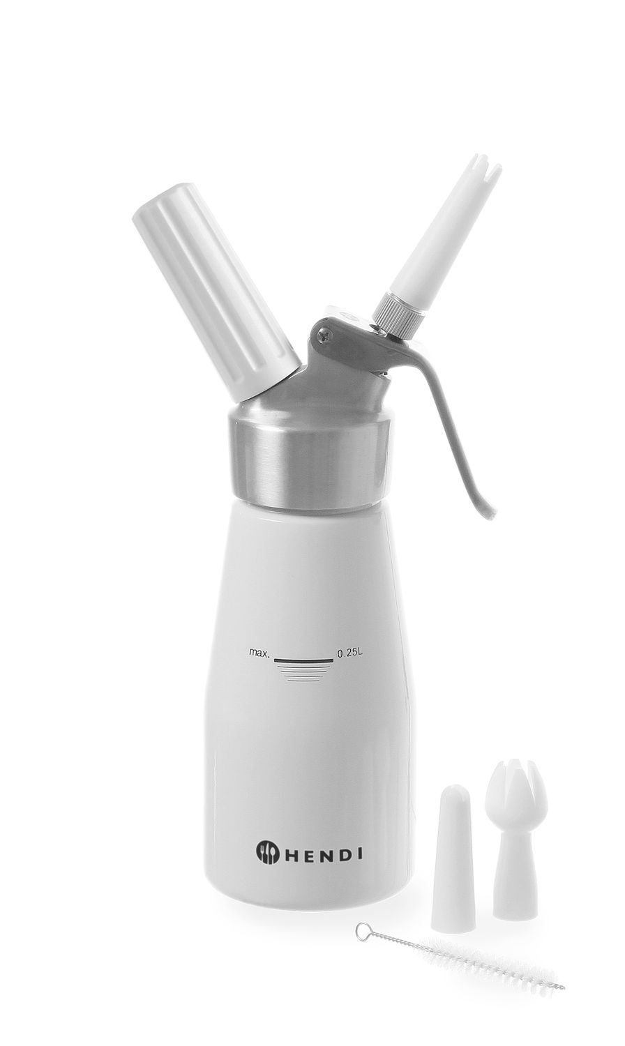 Fľaša na šľahačku , HENDI, Kitchen Line, 0,25L, ⌀80x(H)200mm KitchenLine 588031