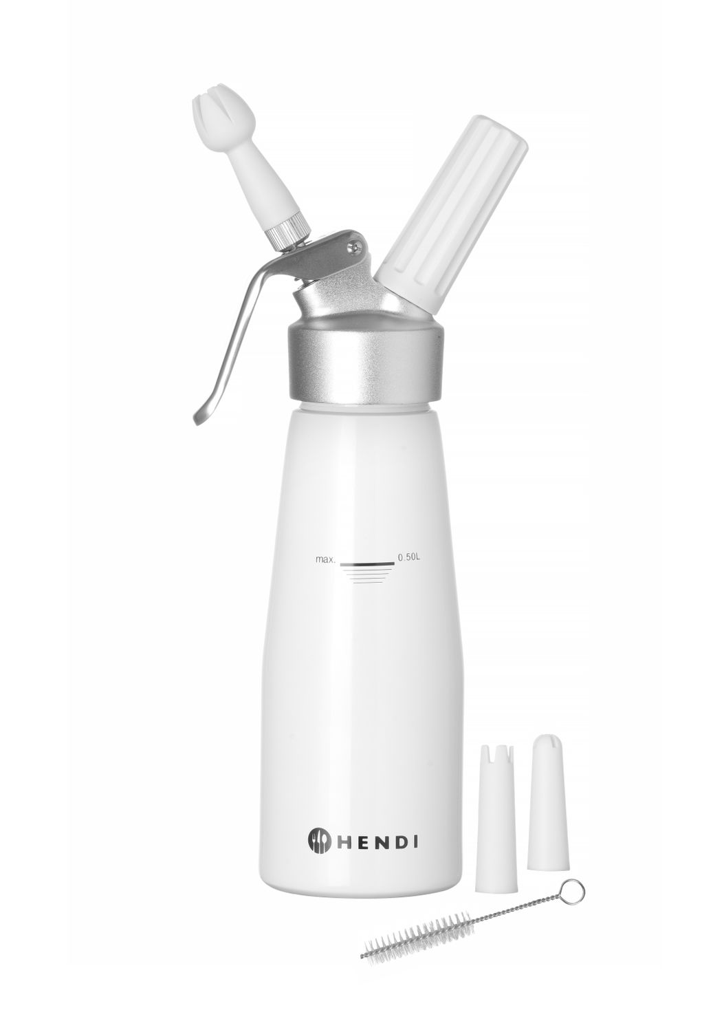 Fľaša na šľahačku , HENDI, Kitchen Line, 0,5L, ⌀80x(H)260mm KitchenLine 588369