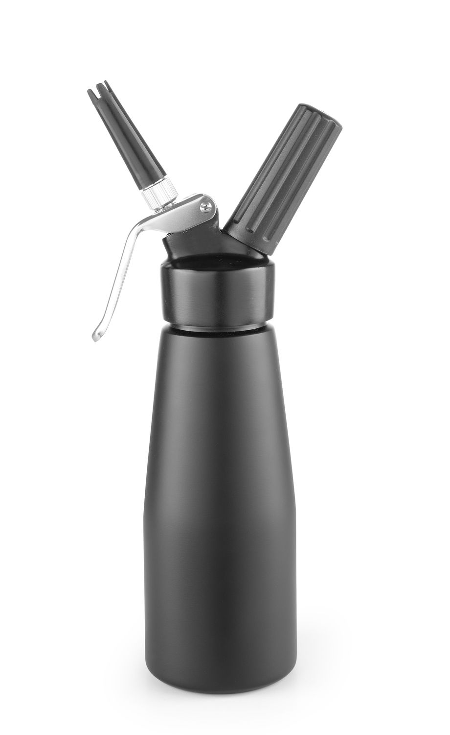 Fľaša na šľahačku , HENDI, Kitchen Line, 0,5L, Čierna, ⌀80x(H)260mm KitchenLine čierna 588420