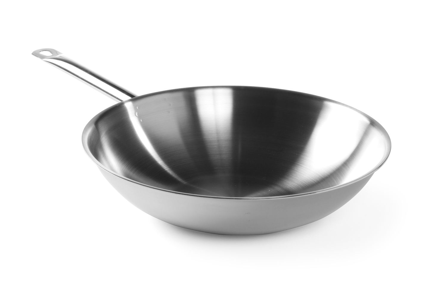 Panvica Wok 3-vrstvová – bez pokrievky, HENDI, ⌀360x(H)100mm 839003