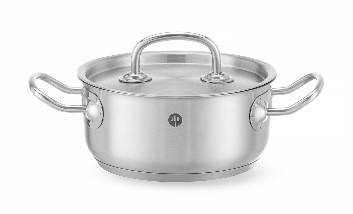 Varný hrniec nízky – s vekom, HENDI, Kitchen Line, 1,4L, ⌀160x(H)75mm KitchenLine 836002
