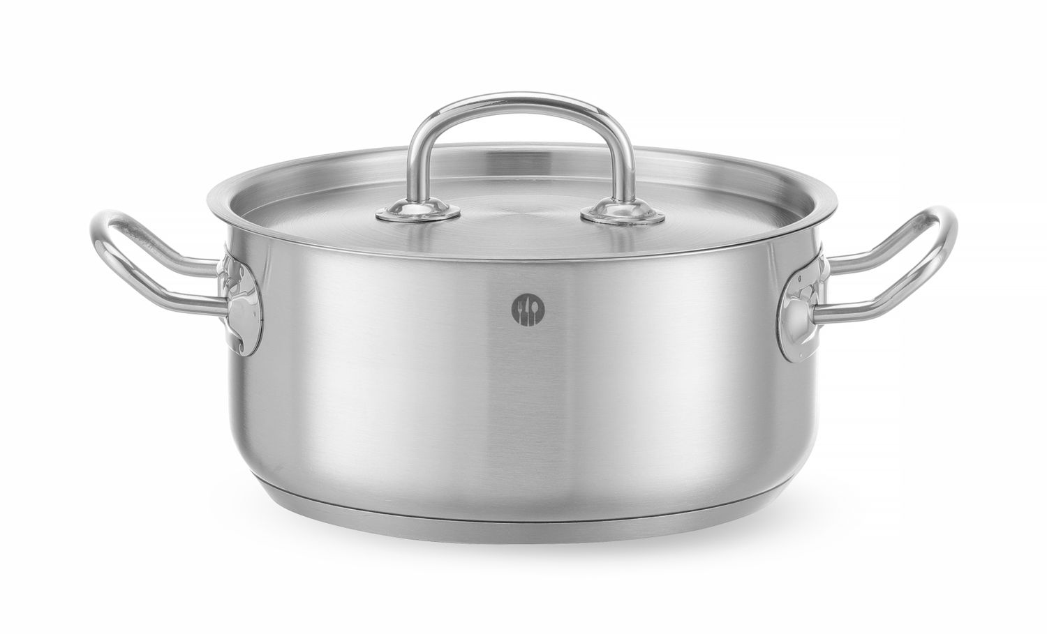 Varný hrniec nízky – s vekom, HENDI, Kitchen Line, 2,9L, ⌀200x(H)95mm KitchenLine 836019