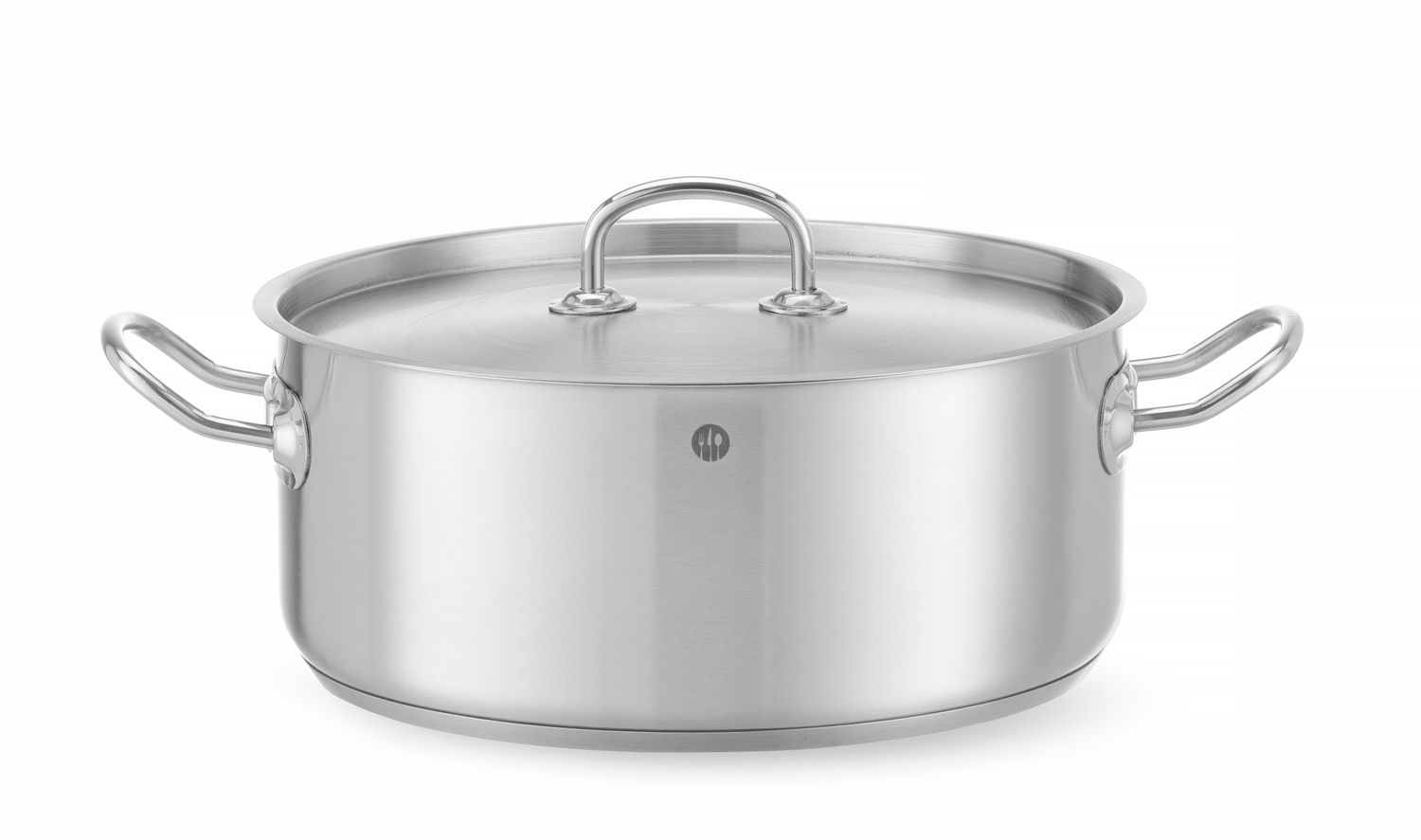 Varný hrniec nízky – s vekom, HENDI, Kitchen Line, 7,3L, ⌀280x(H)120mm KitchenLine 836033
