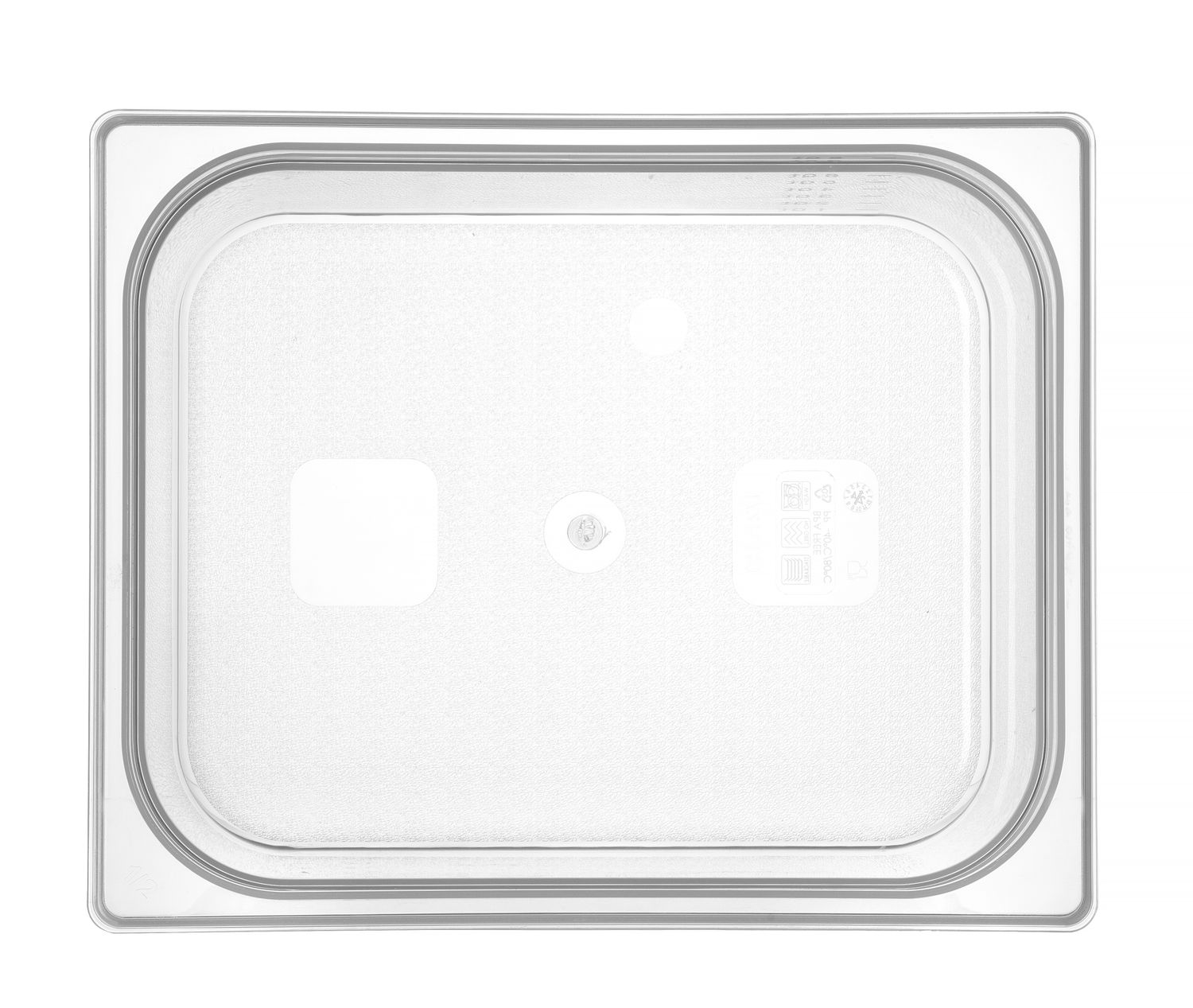 Nádoba GN 1/2, HENDI, GN 1/2, 9,5L, Priehľadná, 325x265x(H)150mm Kód: 880166