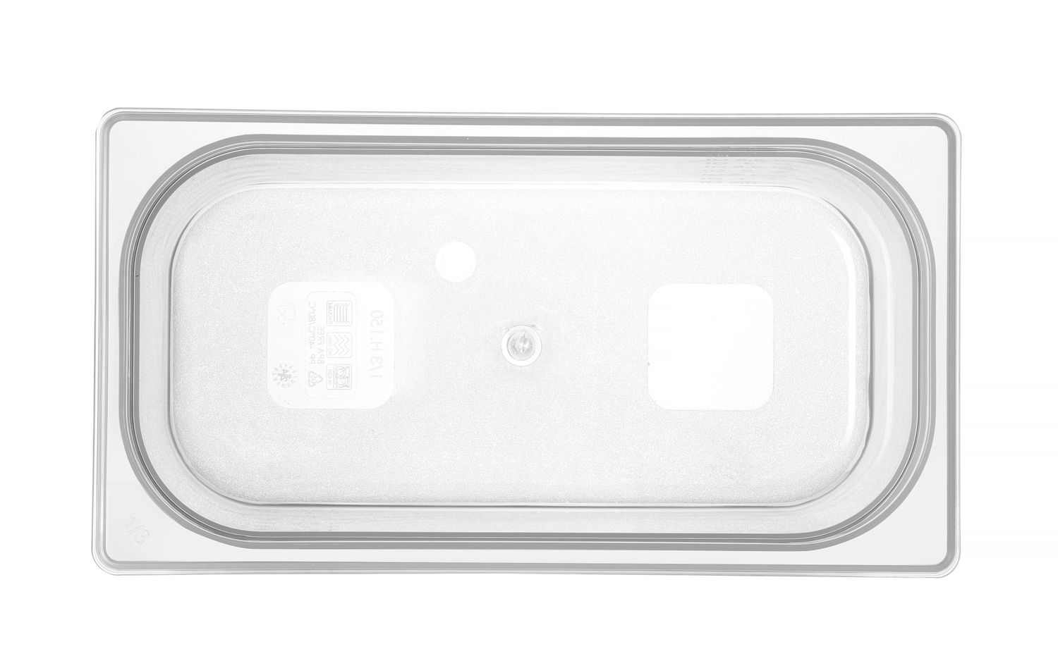 Nádoba GN 1/3, HENDI, GN 1/3, 2,5L, Priehľadná, 325x176x(H)65mm Kód: 880289