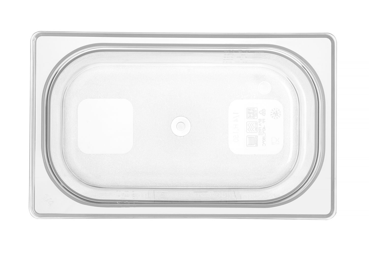 Nádoba GN 1/4, HENDI, GN 1/4, 2,8L, Priehľadná, 265x162x(H)100mm Kód: 880371