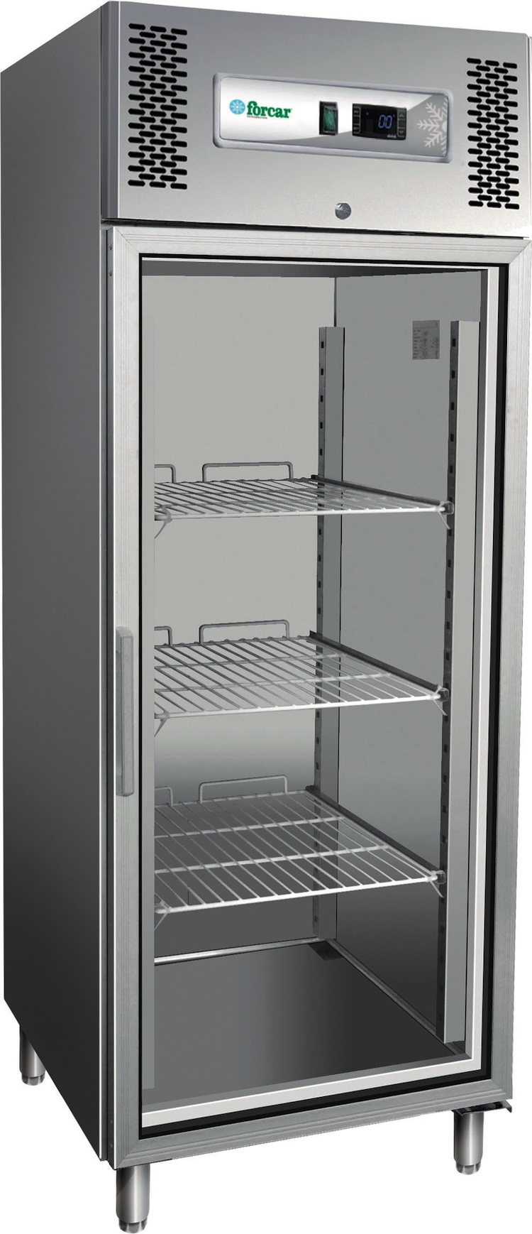 Chladiace skrine GN2/1 - presklené - ventilované G-GN650TNG