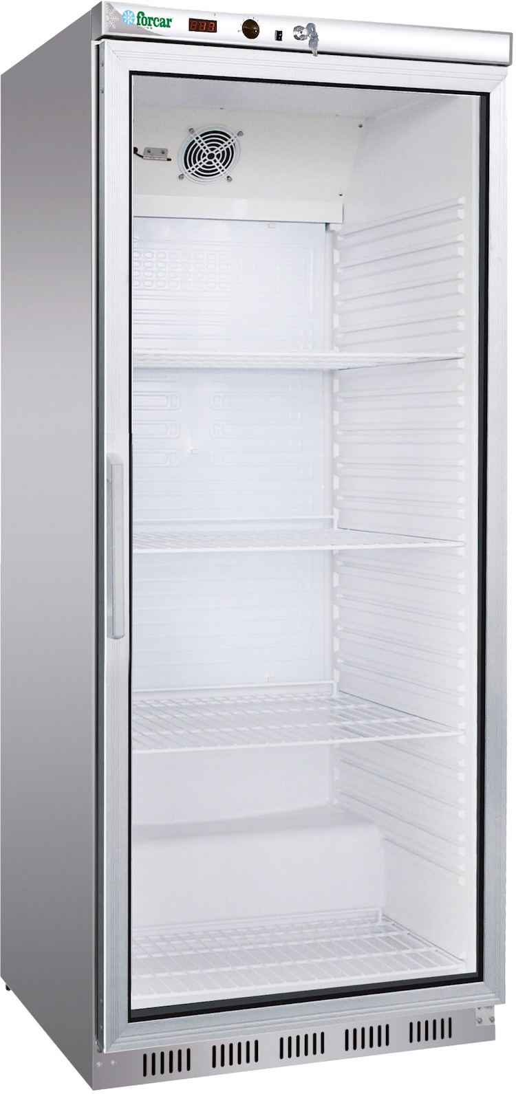 Chladiace presklené skrine - statické G-ER600GSS