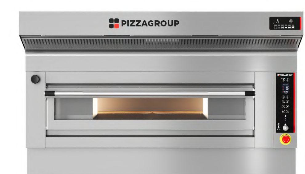Pec na pizzu rotačná PYRALIS CIRCLE