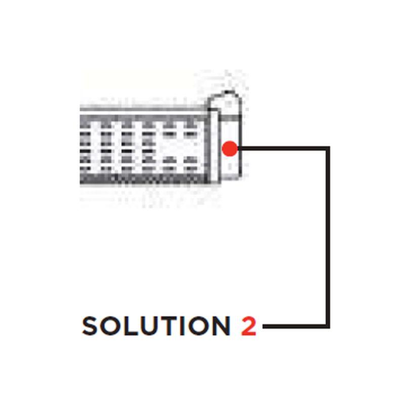 Prepojenie s digestorom SOLUTION 2 pre Flame 6L a 9