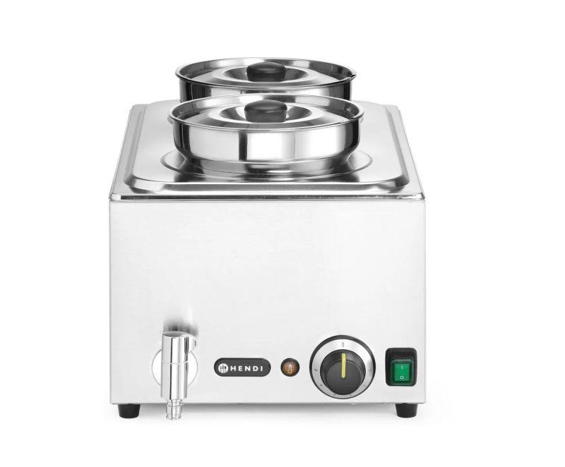 Sada: Bain-marie Ranger + 2x 4L nádoba s vekom, HENDI, 8L, 220-240V/1000W, 604x332x(H)315mm 201473