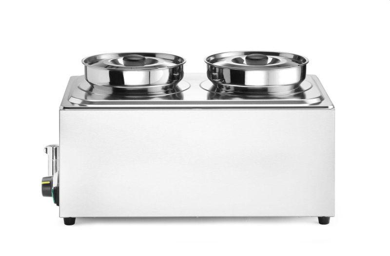 Sada: Bain-marie Ranger + 2x 4L nádoba s vekom, HENDI, 8L, 220-240V/1000W, 604x332x(H)315mm 201473