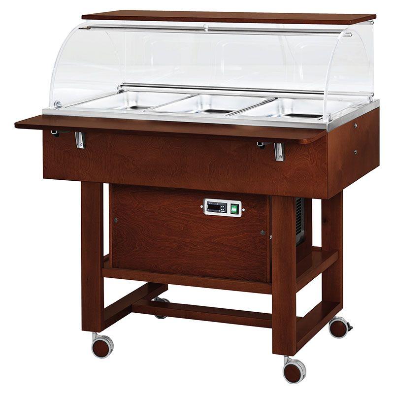 Chladený gastrobufet CLR2787NBTW -wenge