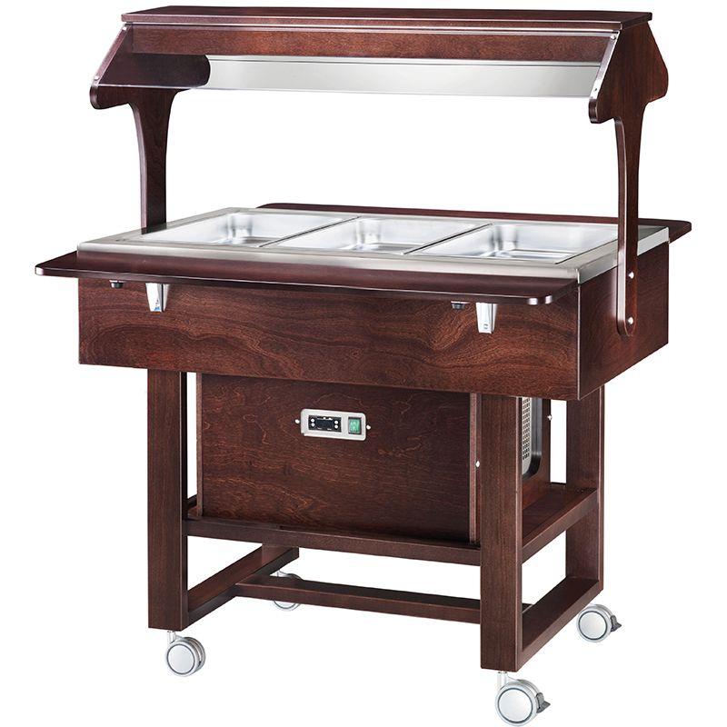 Chladený gastrobufet CLR2786NBTW -wenge