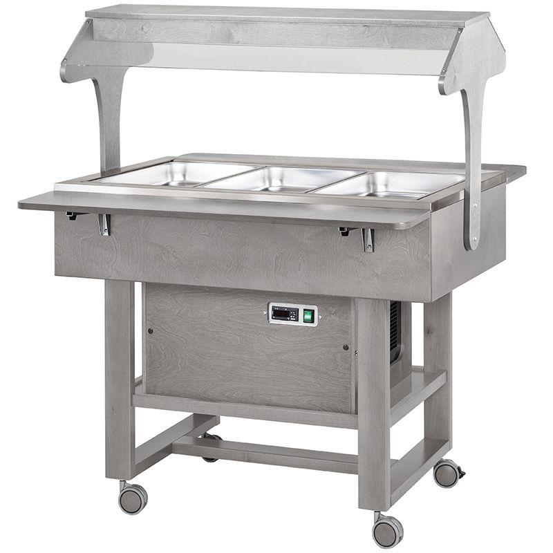 Chladený gastrobufet CLR2786NCE -ash gray