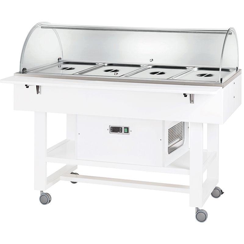 Chladený gastrobufet ELR2827BTB -white