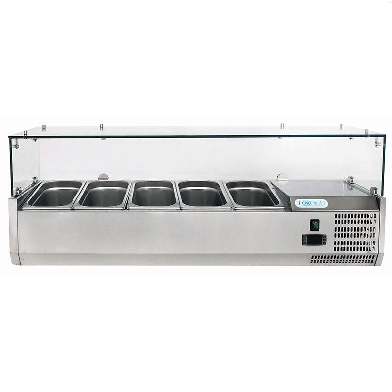 Refrigerated ingredient display case G-VRX1200-330