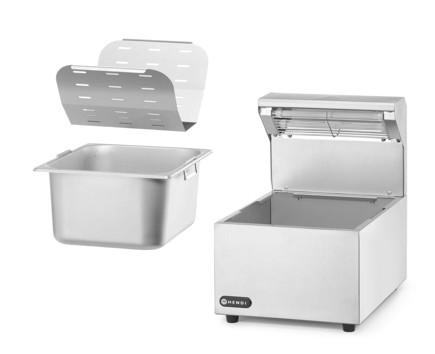 Ohrievač hranoliek, HENDI, GN 1/2, 220-240V/400W, 357x267x(H)376mm 209066