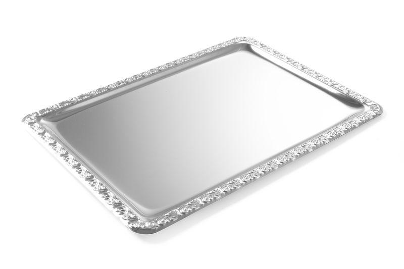 Tácka na bankety GN 1/1, s dekoratívnym okrajom, HENDI, GN 1/1, 530x325mm obdĺžnikové GN 1/1 807804