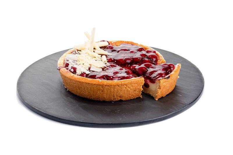 Servírovacia tácka guľatá, imitacia bridlice