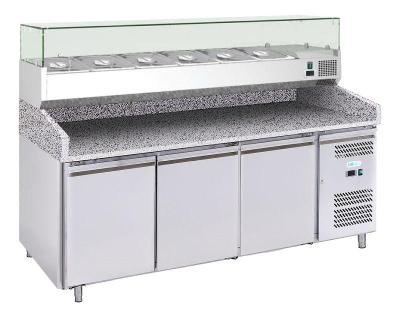Chladiaci pizza stôl G-PZ3600TN-FC+VRX2000-330