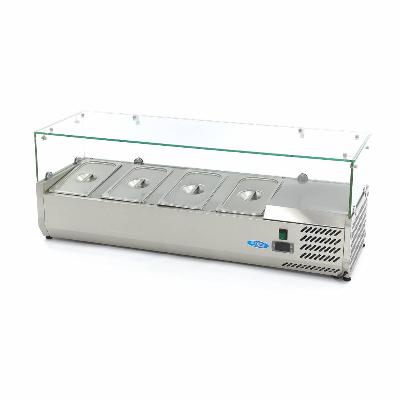 Prípravná chladnička 120 cm - vhodná pre 4 x 1/3 GN