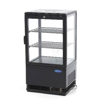 Chladnička s vitrínou 43 cm - 58 l