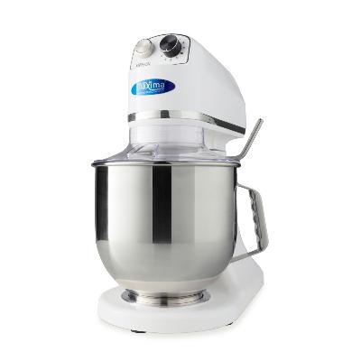 Planetárny mixér - 7 l - do 2 kg cesta - biely
