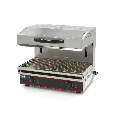 Gril Salamander s posuvným ramenom - 59 x 32 cm - 3600 W