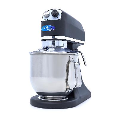 Planetárny mixér - 7 l - do 2 kg cesta - čierna matná