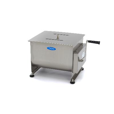 Mixér na mäso 30 l - manuálny - dvojitá náprava - 25 kg mäsa
