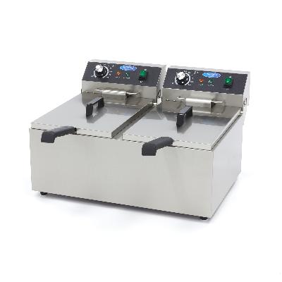 Fritéza 2 x 11 l - dvojitý kôš Maxima