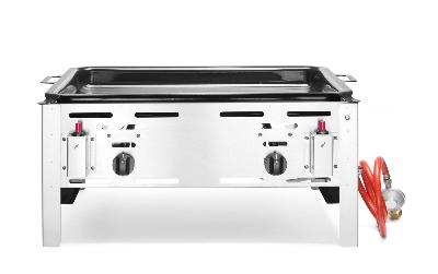 Plynová panvica Bake-Master Maxi, HENDI, 11,6kW, 650x540x(H)300mm 154618