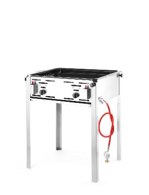 Plynový gril Grill-Master Maxi, HENDI, 11,6kW, 650x540x(H)840mm 154717