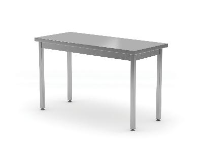 Centrálny stôl bez poličky – skrutkovaný, HENDI, Profi Line, 1000x600x(H)850mm
