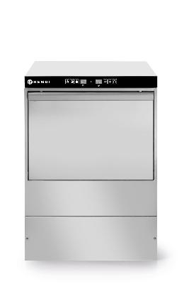 Umývačka skla a riadu, 40 x 40 – elektronické ovládanie – 3 umývacie programy, HENDI, 230V/2800W, 470x510x(H)710mm 230268