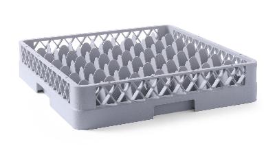Kôš na sklo 500 x 500 mm, HENDI, 49 priehradiek, 500x500x(H)104mm 877012
