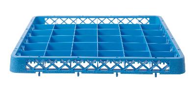 Nadstavba na kôš 500 x 500 mm, HENDI, 36 priehradiek 73x73 mm, 500x500x(H)45mm 877517