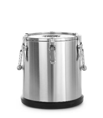 Termoizolačný prenosný termos, HENDI, Profi Line, 20L, ⌀330x(H)360mm nerezový 710203