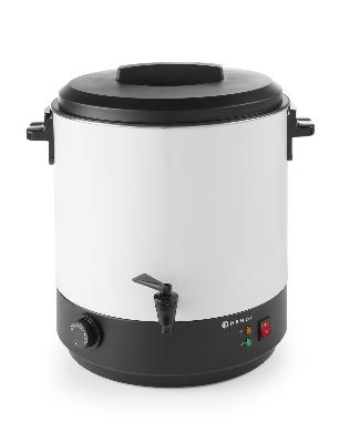 Varič, HENDI, 25L, Biela, 230V/2500W, 435x441x(H)500mm 240601