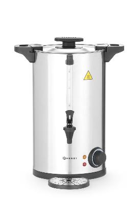 Dvojitá stena na horúce nápoje, HENDI, ≈ 60 šálok za 40 minút, 9L, 220-240V/1500W, 340x315x(H)430mm dvojitá stena, 211168