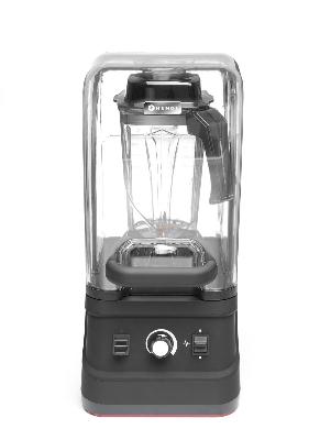 Barový mixér so zvukovým krytom, HENDI, 2,5L, Čierna, 220-240V/1680W, 250x300x(H)540mm