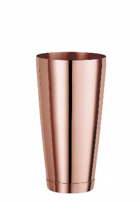 Bostonský šejker, BarUp, 0,8L, Medená, ⌀90mm
