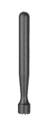 Mažiar, BarUp, hviezdicový profil, Čierna, ⌀34x207mm