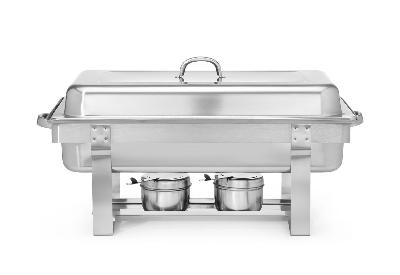 Chafing GN 1/1 satinovaný, HENDI, Kitchen Line, 9L, 585x385x(H)315mm KitchenLine 471005